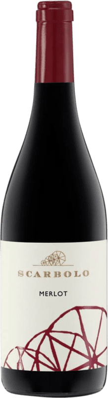 14,95 € Бесплатная доставка | Красное вино Scarbolo D.O.C. Friuli Фриули-Венеция-Джулия Италия Merlot — Мерло Бутылка 75 cl