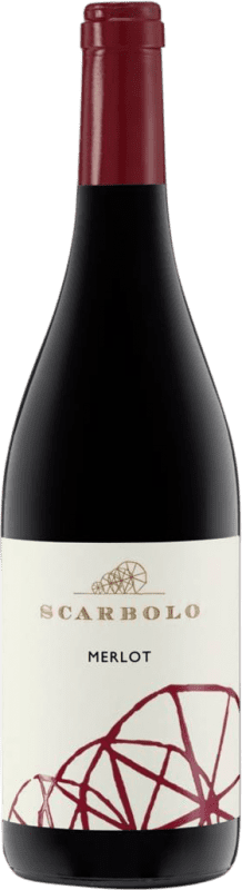 14,95 € Free Shipping | Red wine Scarbolo D.O.C. Friuli Friuli-Venezia Giulia Italy Merlot Bottle 75 cl