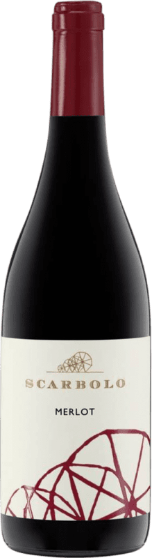 22,95 € Kostenloser Versand | Rotwein Scarbolo Rosso D.O.C. Friuli Grave Friaul-Julisch Venetien Italien Riflesso dal Peduncolo Rosso Flasche 75 cl