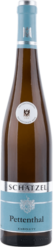 134,95 € Envío gratis | Vino blanco Schätzel Pettenthal Kabinett Versteigerung V.D.P. Grosse Lage Rheinhessen Alemania Riesling Botella 75 cl