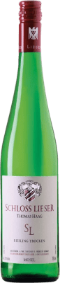 17,95 € Envio grátis | Vinho branco Schloss Lieser SL Seco Q.b.A. Mosel Mosel Alemanha Garrafa 75 cl