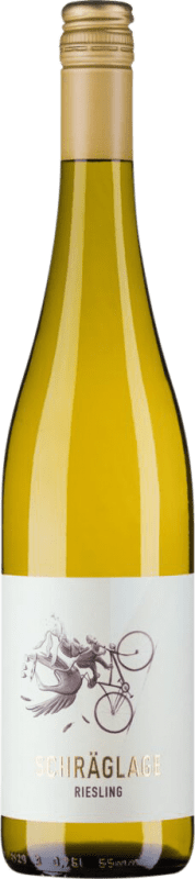 17,95 € Spedizione Gratuita | Vino bianco Schräglage. Kabinett Secco Q.b.A. Pfälz PFALZ Germania Riesling Bottiglia 75 cl