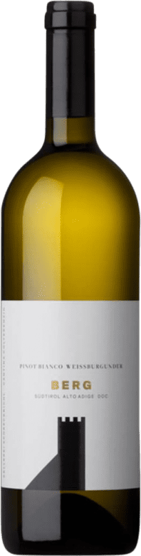 27,95 € Spedizione Gratuita | Vino bianco Schreckbichl Berg D.O.C. Südtirol Alto Adige Tirol del Sur Italia Pinot Bianco Bottiglia 75 cl