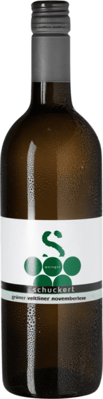 13,95 € Envio grátis | Vinho branco Schuckert Novemberlese Seco D.A.C. Weinviertel Niederösterreich Áustria Grüner Veltliner Garrafa 75 cl