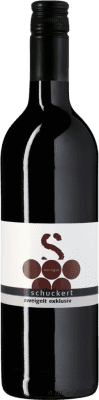 10,95 € Envoi gratuit | Vin rouge Schuckert Exklusiv Sec D.A.C. Weinviertel Autriche Zweigelt Bouteille 75 cl