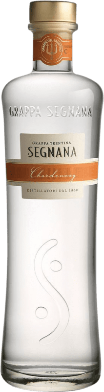 41,95 € Бесплатная доставка | Граппа Segnana D.O.C. Trentino Трентино Италия Chardonnay — Шардоне 70 cl