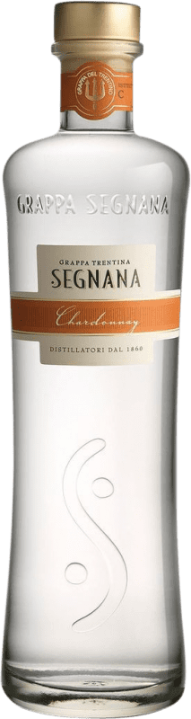 57,95 € Free Shipping | Grappa Segnana D.O.C. Trentino Trentino Italy Chardonnay Bottle 70 cl