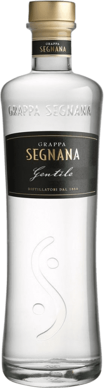 32,95 € Spedizione Gratuita | Grappa Segnana Gentile D.O.C. Trentino Trentino Italia Chardonnay Bottiglia 70 cl