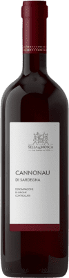 6,95 € Spedizione Gratuita | Vino Rosso Sella e Mosca D.O.C. Cannonau di Sardegna Cerdeña Italia Cannonau 75 cl