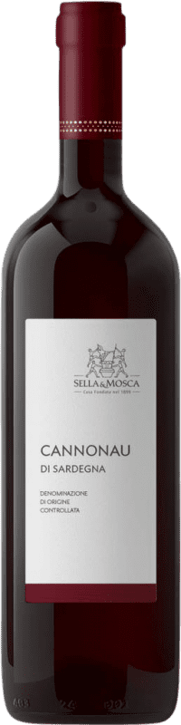 6,95 € Envio grátis | Vinho tinto Sella e Mosca D.O.C. Cannonau di Sardegna Cerdeña Itália Cannonau Garrafa 75 cl