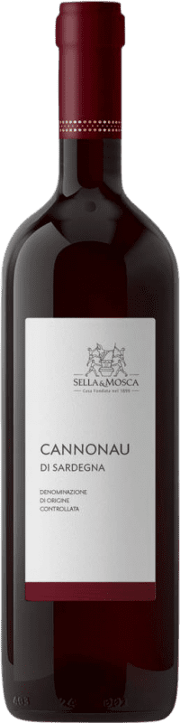 6,95 € Envío gratis | Vino tinto Sella e Mosca D.O.C. Cannonau di Sardegna Cerdeña Italia Cannonau Botella 75 cl