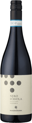 8,95 € Kostenloser Versand | Rotwein Mandrarossa Costadune D.O.C. Sicilia Sizilien Italien Nero d'Avola Flasche 75 cl