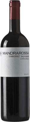 15,95 € Free Shipping | Red wine Mandrarossa Rosso D.O.C. Sicilia Sicily Italy Cabernet Sauvignon Bottle 75 cl