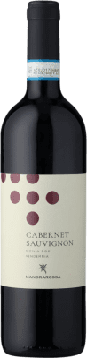 14,95 € Free Shipping | Red Wine Mandrarossa D.O.C. Sicilia Sicily Italy Cabernet Sauvignon 75 cl
