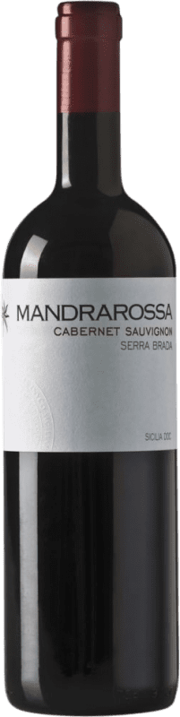 8,95 € Envío gratis | Vino tinto Mandrarossa Rosso D.O.C. Sicilia Sicilia Italia Cabernet Sauvignon Botella 75 cl