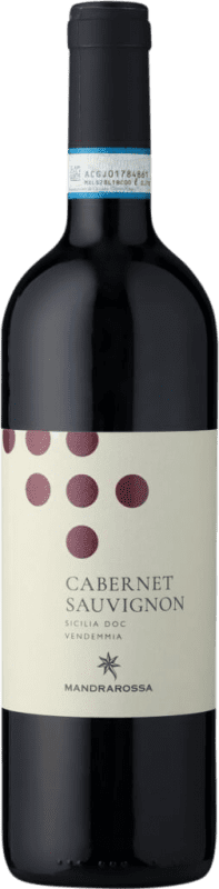 14,95 € 免费送货 | 红葡萄酒 Mandrarossa D.O.C. Sicilia 西西里岛 意大利 Cabernet Sauvignon — 赤霞珠 75 cl