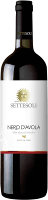 10,95 € 送料無料 | 赤ワイン Settesoli D.O.C. Sicilia シチリア島 イタリア Nero d'Avola 75 cl