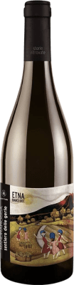 26,95 € Envio grátis | Vinho branco Mandrarossa Sentiero delle Gerle Bianco D.O.C. Etna Sicília Itália Carricante Garrafa 75 cl