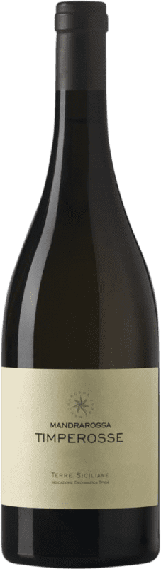 18,95 € 免费送货 | 红酒 Mandrarossa Timperosse Rosso I.G.T. Terre Siciliane 西西里岛 意大利 Petit Verdot 瓶子 75 cl