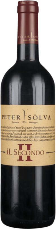 25,95 € Бесплатная доставка | Красное вино Soelva Peter & Soehne Il Secondo Rosso I.G.T. Vigneti delle Dolomiti Tirol del Sur Италия Merlot, Cabernet Sauvignon, Lagrein бутылка 75 cl