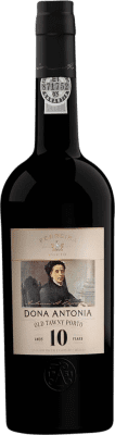49,95 € Envío gratis | Vino Generoso Fortificado Sogrape Ferreira Dona Antónia Tawny I.G. Porto Oporto Portugal Nebbiolo, Touriga Franca, Tinta Roriz, Tinta Amarela 10 Años 75 cl