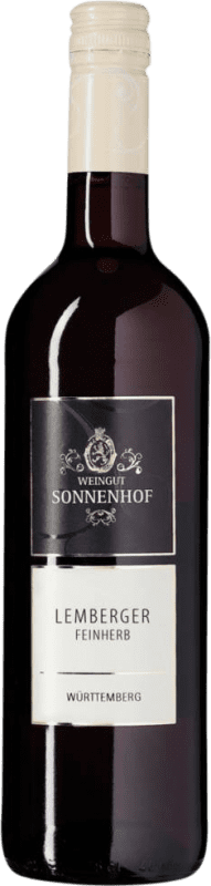 9,95 € Envío gratis | Vino Tinto Sonnenhof Halbtrocken — Semiseco I.G. Baden Baden-Württemberg Alemania Lemberger 75 cl
