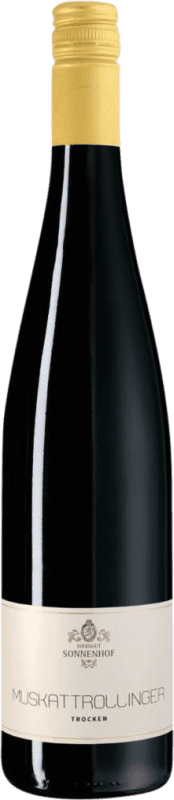 9,95 € Envío gratis | Vino Tinto Sonnenhof Muskattrollinger Trocken — Seco I.G. Baden Baden-Württemberg Alemania Moscato, Trollinger 75 cl