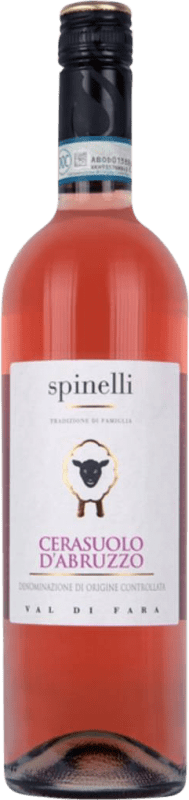 7,95 € Kostenloser Versand | Rosé-Wein Tenute Spinelli Val di Mara D.O.C. Cerasuolo d'Abruzzo Friaul-Julisch Venetien Italien Montepulciano Flasche 75 cl