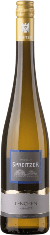 19,95 € Spedizione Gratuita | Vino Bianco Spreitzer Oestricher Lenchen Kabinett — Vendemmia Matura Q.b.A. Rheingau Rheingau Germania Riesling Bottiglia 75 cl