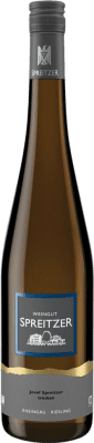 14,95 € Free Shipping | White wine Spreitzer Dry Q.b.A. Rheingau Rheingau Germany Riesling Bottle 75 cl