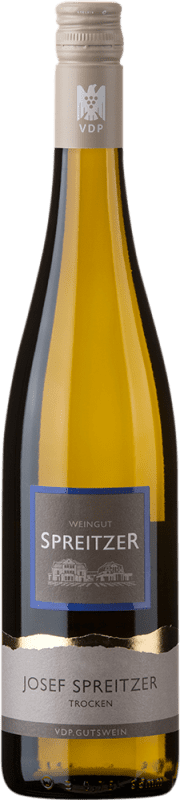 10,95 € Бесплатная доставка | Белое вино Spreitzer сухой Q.b.A. Rheingau Rheingau Германия Riesling бутылка 75 cl