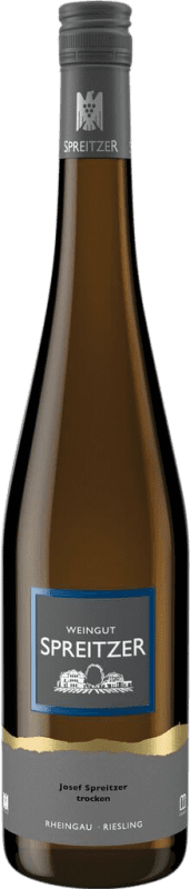 14,95 € Envío gratis | Vino blanco Spreitzer Seco Q.b.A. Rheingau Rheingau Alemania Riesling Botella 75 cl