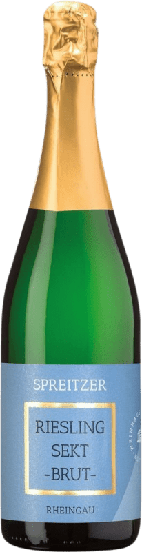 17,95 € 送料無料 | 白のスパークリングワイン Spreitzer Brut — ブリュット Q.b.A. Rheingau Rheingau ドイツ Riesling — リースリング 75 cl