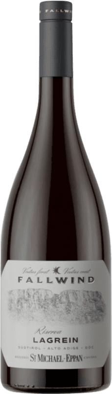 35,95 € Free Shipping | Red wine St. Michael-Eppan Fallwind Reserve D.O.C. Südtirol Alto Adige Tirol del Sur Italy Lagrein Bottle 75 cl