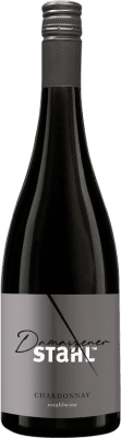 18,95 € Envío gratis | Vino Blanco Christian Stahl Damaszener Q.b.A. Franken Franken Alemania Chardonnay 75 cl Sin Alcohol