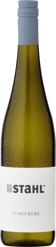 14,95 € Бесплатная доставка | Белое вино Stahl Q.b.A. Franken Franken Германия Scheurebe — Шойребе Бутылка 75 cl