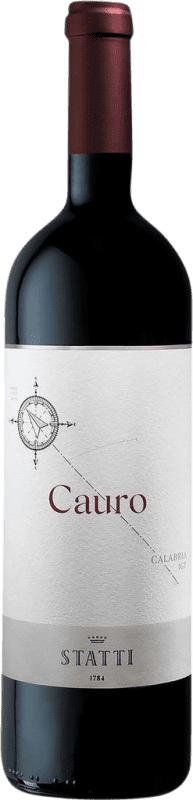 26,95 € Бесплатная доставка | Красное вино Statti Cauro I.G.T. Calabria Calabria Италия Cabernet Sauvignon — Каберне Совиньон, Magliocco — Мальокко, Gaglioppo — Гальоппо Бутылка 75 cl