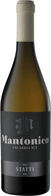 29,95 € Envio grátis | Vinho branco Statti Binaco I.G.T. Calabria Calábria Itália Mantonico Garrafa 75 cl