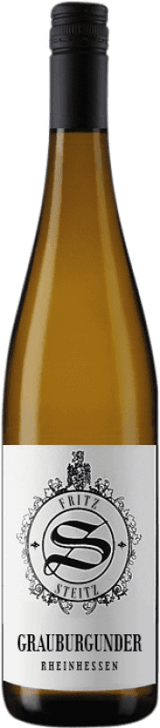 9,95 € Kostenloser Versand | Weißwein Steitz Trocken VDP Gutswein Q.b.A. Nahe Nahe Deutschland Pinot Gris — Grauburgunder Flasche 75 cl