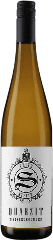 13,95 € Kostenloser Versand | Weißwein Steitz Quarzit Trocken Q.b.A. Nahe Nahe Deutschland Pinot Blanc — Weißburgunder Flasche 75 cl