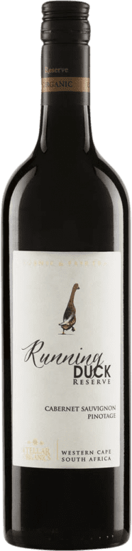 9,95 € 送料無料 | 赤ワイン Stellar Organics Running Duck Cabernet Sauvignon Pinotage レセルバ W.O. Western Cape Western Cape South Coast 南アフリカ Cabernet Sauvignon — カベルネ・ソーヴィニヨン, Nebbiolo — ネッビオーロ Eco — エコ ビオ オーガニック 75 cl