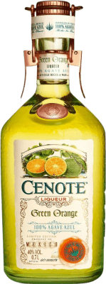 59,95 € 送料無料 | リキュール Cenote Green Orange メキシコ ボトル 70 cl