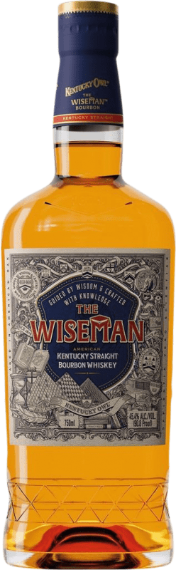 82,95 € Free Shipping | Bourbon Whisky Stoli. Wiseman Kentucky United States Bottle 70 cl