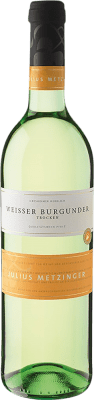 9,95 € Envoi gratuit | Vin blanc Julius Metzinger Sec Q.b.A. Pfälz Pfälz Allemagne Pinot Blanc Bouteille 75 cl