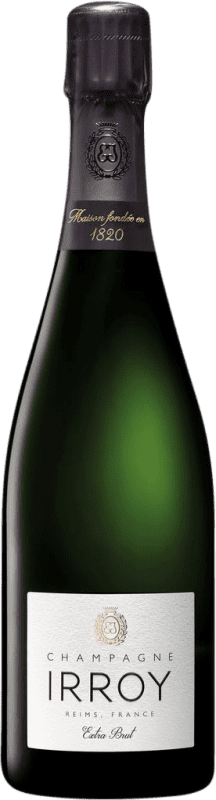 44,95 € Бесплатная доставка | Белое игристое Taittinger Irroy Экстра-Брут A.O.C. Champagne шампанское Франция Nebbiolo, Chardonnay, Pinot Meunier бутылка 75 cl