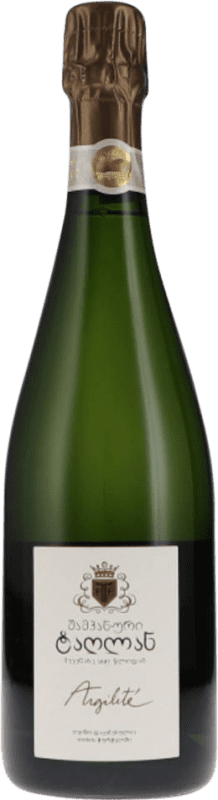 296,95 € Envio grátis | Espumante branco Tarlant Argilité Brut Nature A.O.C. Champagne Champagne França Garrafa 75 cl Sem Álcool