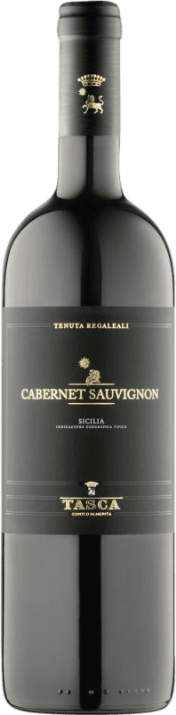 54,95 € Envio grátis | Vinho tinto Tasca Conti d'Almerita Regaleali D.O.C. Sicilia Sicília Itália Cabernet Sauvignon Garrafa 75 cl