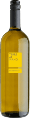 9,95 € Бесплатная доставка | Белое вино Terre al Piano I.G.T. Veneto Венето Италия Chardonnay бутылка 1 L