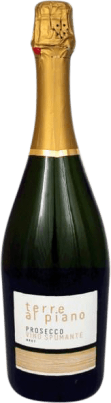 8,95 € Kostenloser Versand | Weißer Sekt Terre al Piano Extra Dry — Extra Trocken D.O.C. Prosecco Venecia Italien Prosecco 75 cl