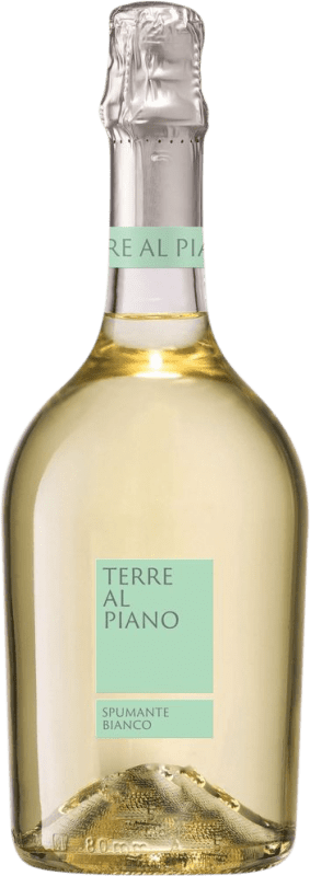 9,95 € 送料無料 | 白スパークリングワイン Terre al Piano Spumante Extra Dry Neu Bianco 余分な乾燥 I.G.T. Venezia Venecia イタリア ボトル 75 cl